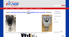 Desktop Screenshot of ndsdrillingsupply.com