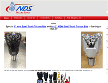 Tablet Screenshot of ndsdrillingsupply.com